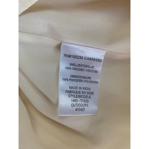 Joie Starleen Scoop Neck Beaded Tank Large cream - Picture 12 of 12